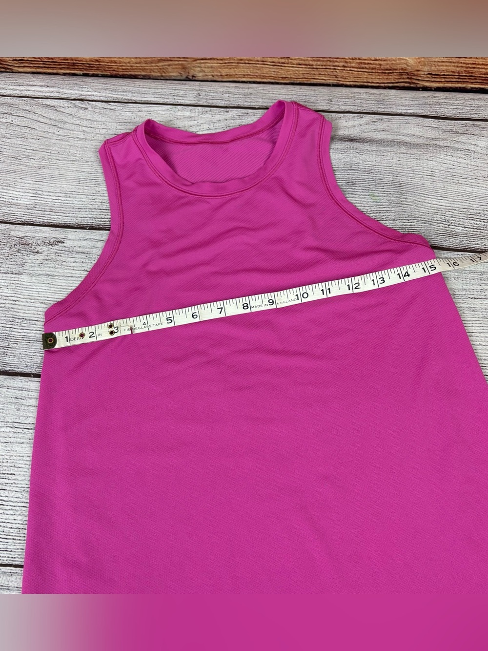 Lululemon High Neck Running and Training Tank Top Ripened Raspberry - Picture 7 of 8